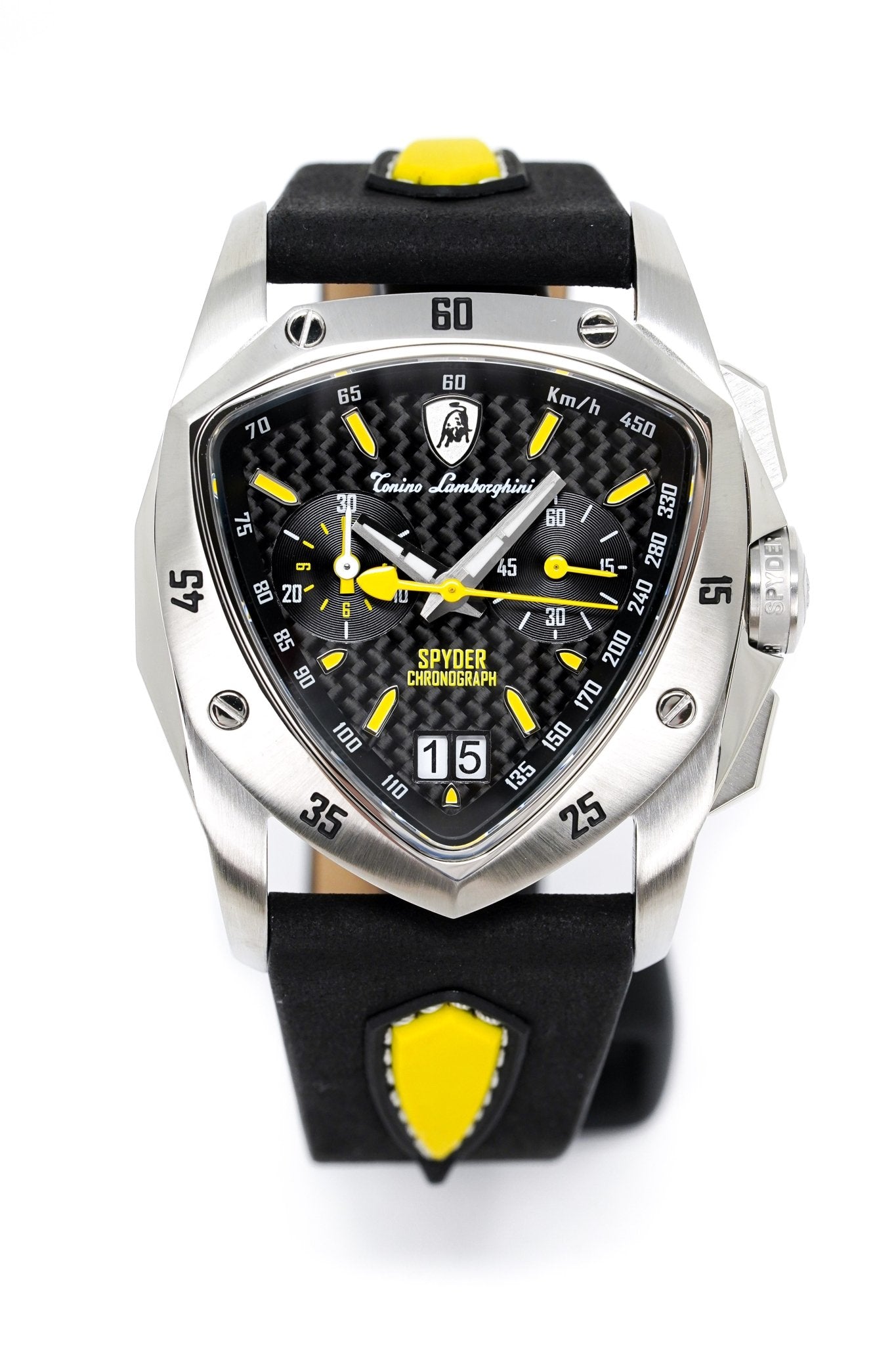 Tonino Lamborghini Men's Chronograph Watch New Spyder Yellow