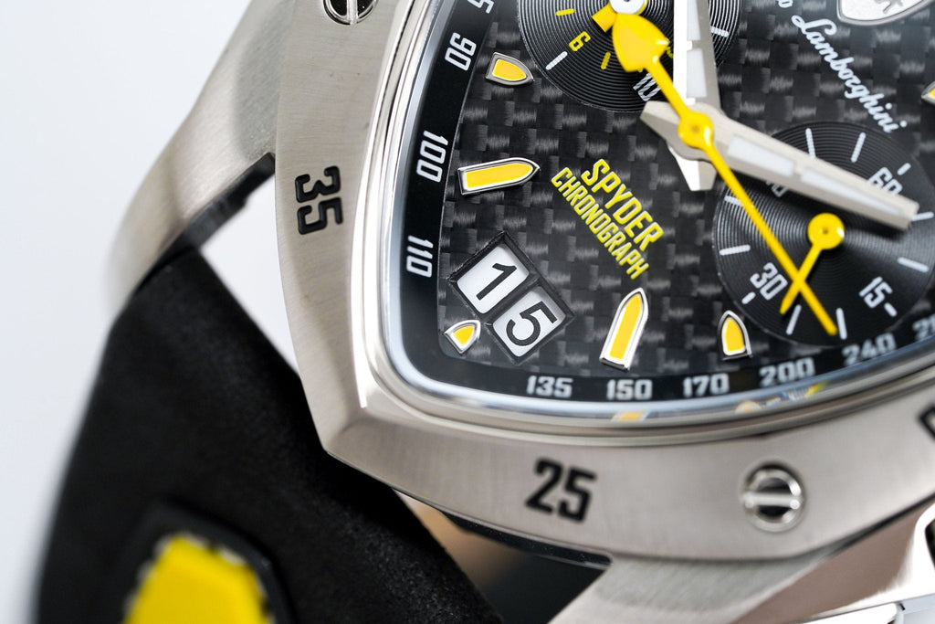 Tonino Lamborghini Men's Chronograph Watch New Spyder Yellow
