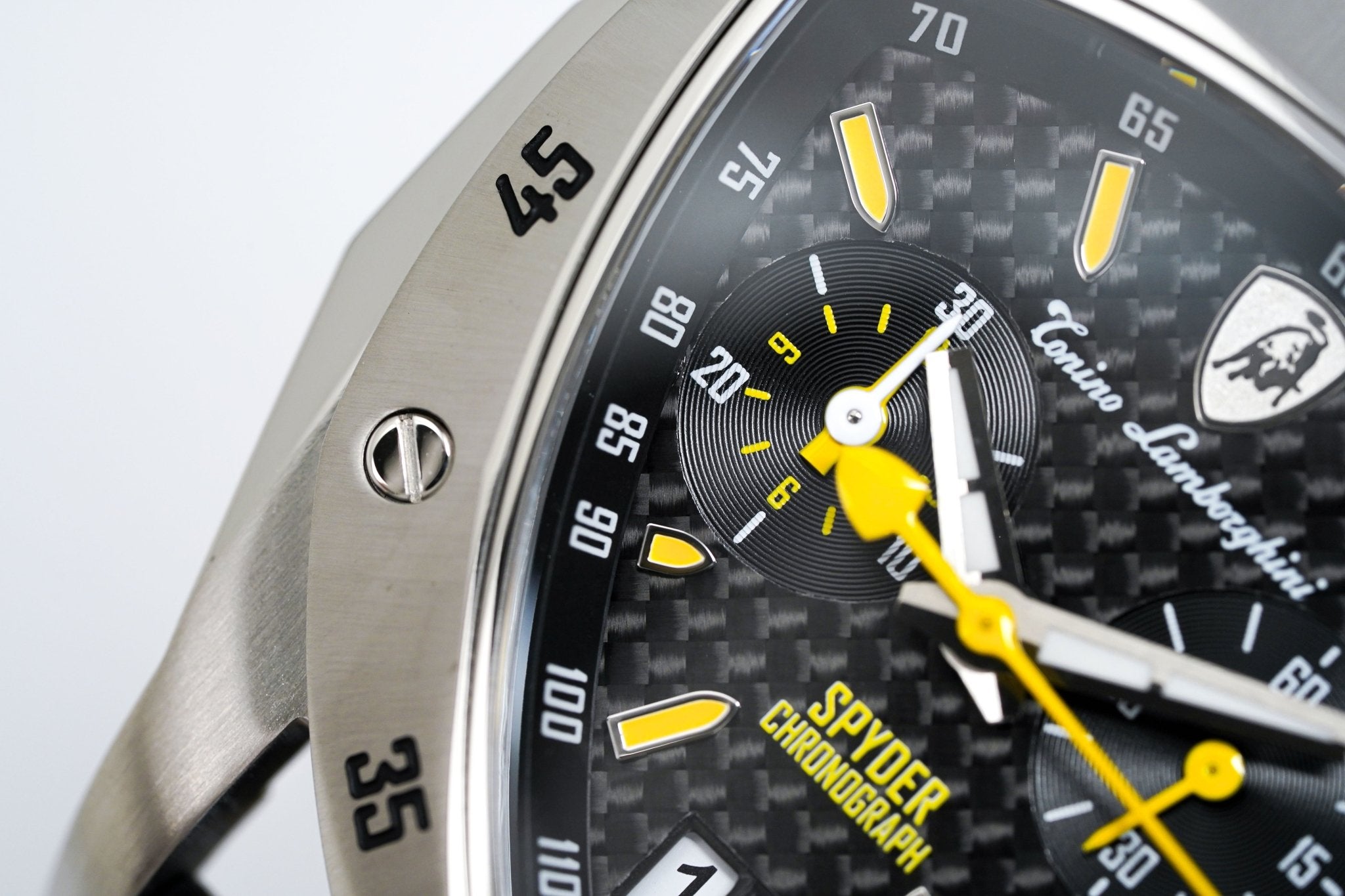 Tonino Lamborghini Men's Chronograph Watch New Spyder Yellow