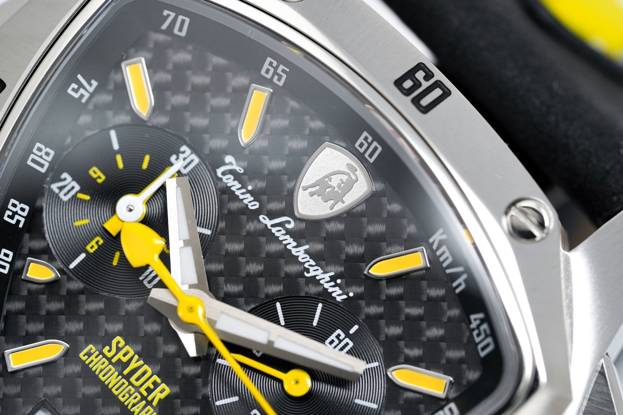 Tonino Lamborghini Men's Chronograph Watch New Spyder Yellow