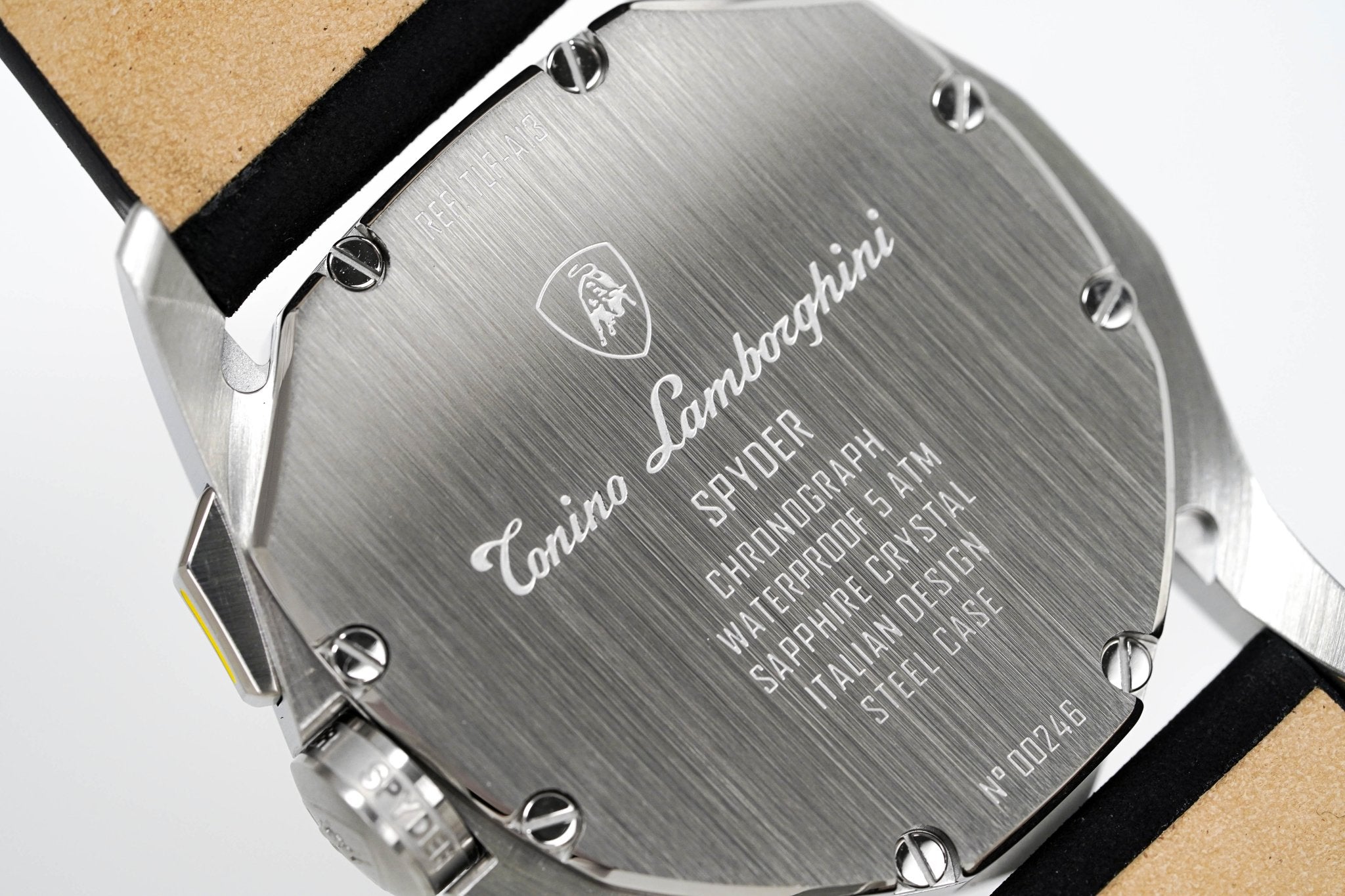 Tonino Lamborghini Men's Chronograph Watch New Spyder Yellow
