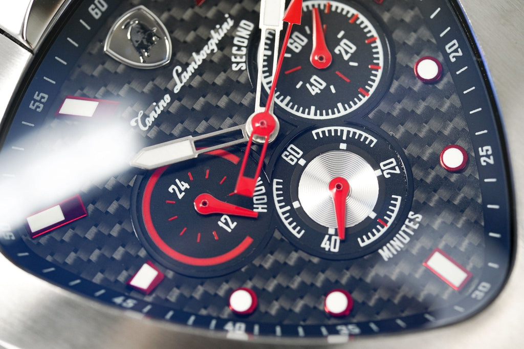 Tonino Lamborghini Men's Chronograph Watch Spyder 12H Red