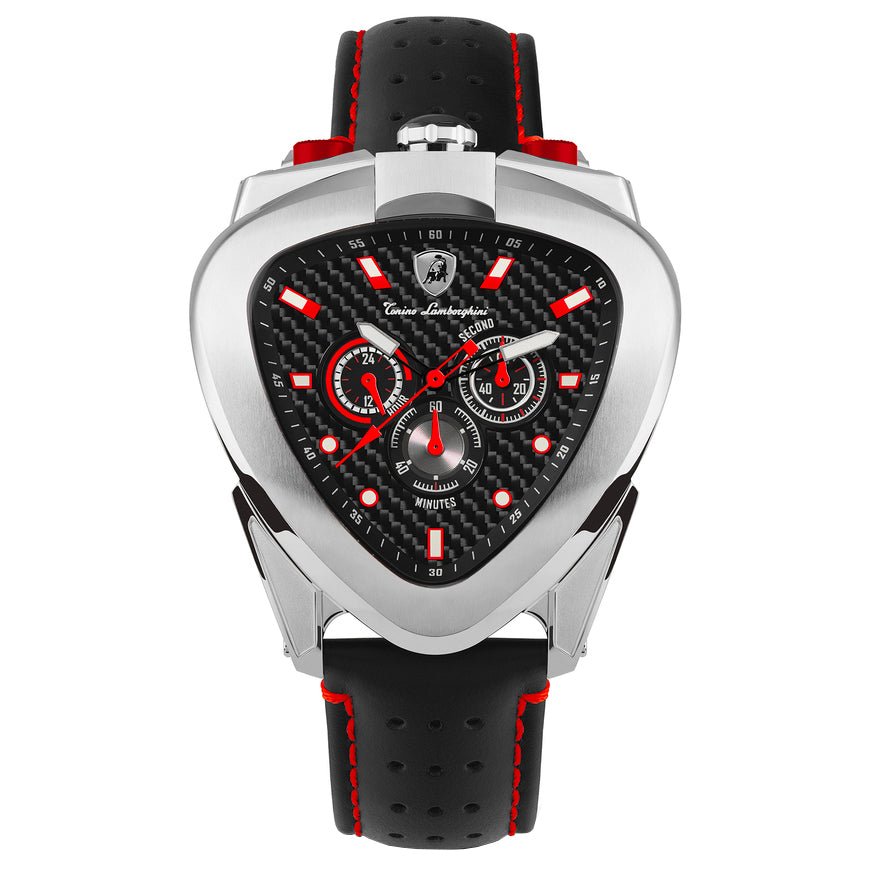 Tonino Lamborghini Men's Chronograph Watch Spyder 12H Red