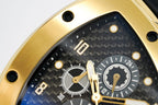Tonino Lamborghini Men's Chronograph Watch Spyder Horizontal Yellow Gold