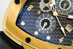 Tonino Lamborghini Men's Chronograph Watch Spyder Horizontal Yellow Gold