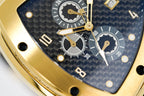 Tonino Lamborghini Men's Chronograph Watch Spyder Horizontal Yellow Gold