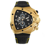 Tonino Lamborghini Men's Chronograph Watch Spyder Horizontal Yellow Gold