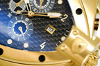 Tonino Lamborghini Men's Chronograph Watch Spyder Horizontal Yellow Gold