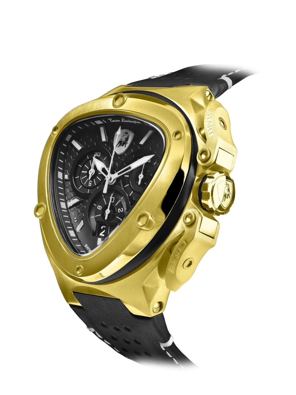 Tonino Lamborghini Spyder X Chronograph Watch Date Gold