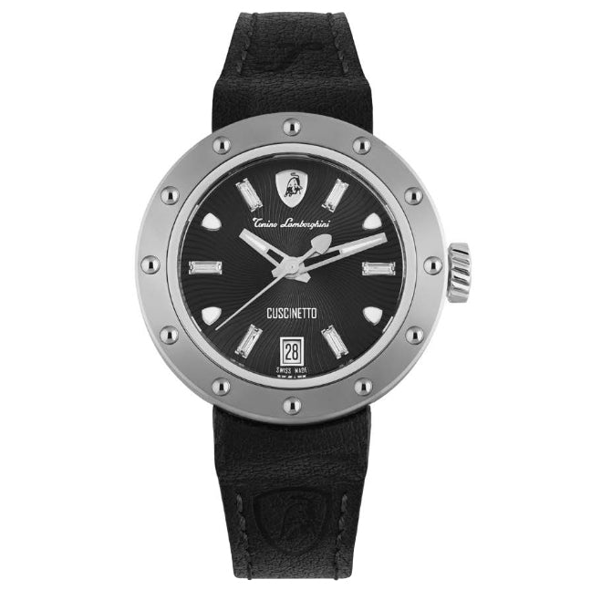 Tonino Lamborghini Watch Cuscinetto Lady Black