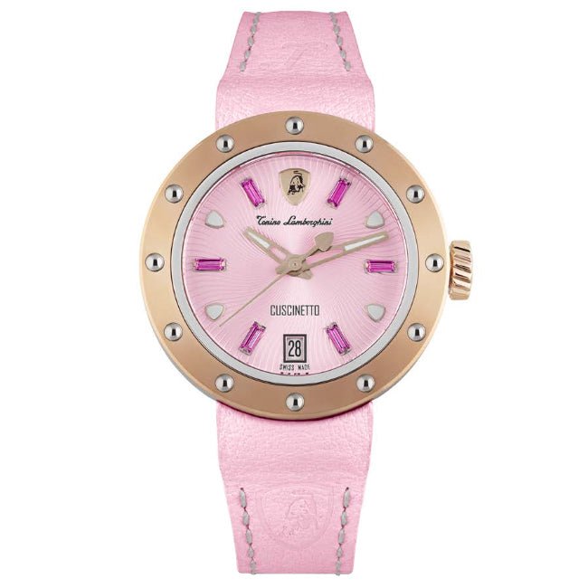 Tonino Lamborghini Watch Cuscinetto Lady Pink