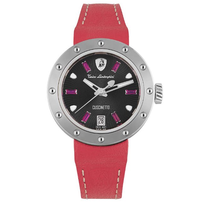 Tonino Lamborghini Watch Cuscinetto Lady Red