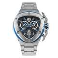 Tonino Lamborghini Spyder X Men’s Silver Blue Watch