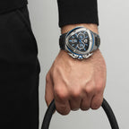 Tonino Lamborghini Spyder X Men’s Black Blue Watch