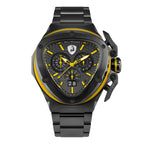 Tonino Lamborghini Spyder X Men’s Black Yellow Watch