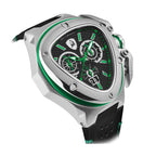 Tonino Lamborghini Men's Watch 53mm Spyder X Silver Green