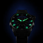 Tonino Lamborghini Men's Watch 42mm Shock ABS Silver Blue
