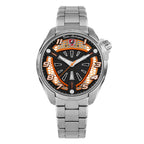 Tonino Lamborghini Men's Watch 42mm Shock ABS Silver Orange