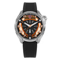 Tonino Lamborghini Shock ABS Men's Silver Orange Watch