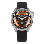 Tonino Lamborghini Shock ABS Men's Silver Orange Watch