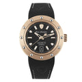 Tonino Lamborghini Men's Watch 42mm Cuscinetto Rose Gold Black