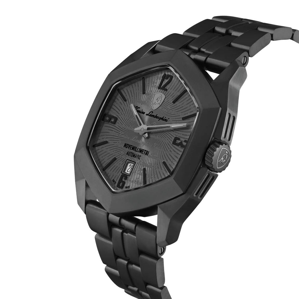Tonino Lamborghini Novemillimetri Men's Smoke Grey Watch