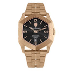 Tonino Lamborghini Men's Watch 43mm Novemillimetri Rose Gold Black