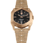 Tonino Lamborghini Novemillimetri Men's Rose Gold Black Watch