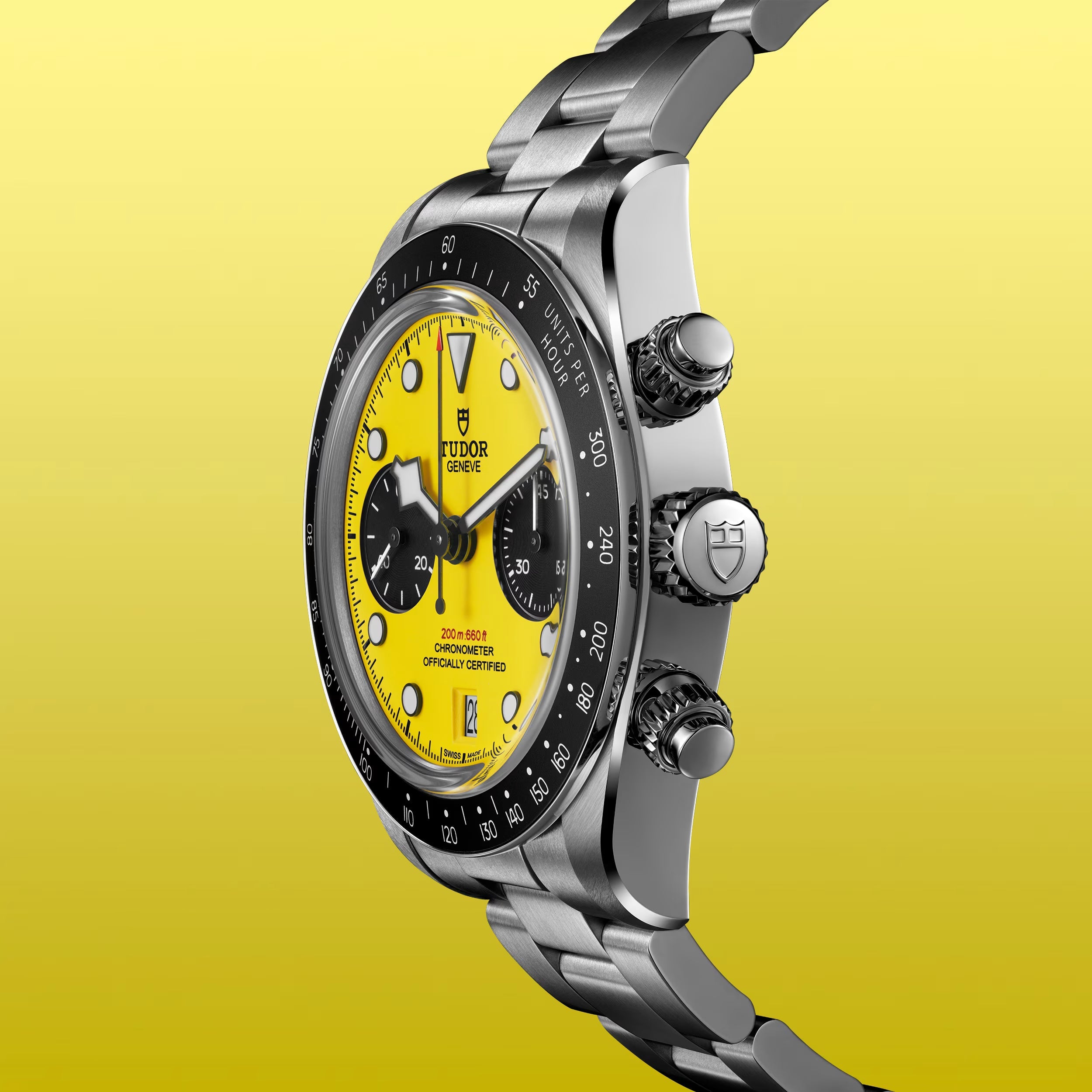 Black Bay Chrono Bumblebee | 39mm, Mens Watch