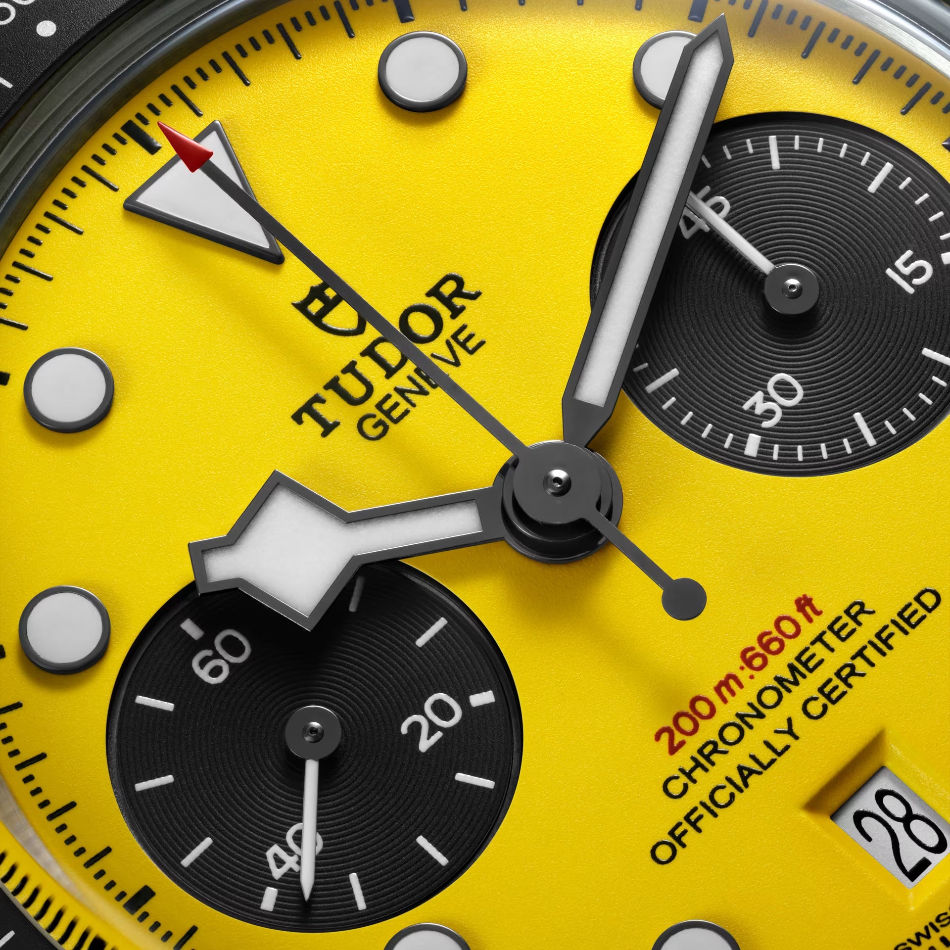 Black Bay Chrono Bumblebee | 39mm, Mens Watch