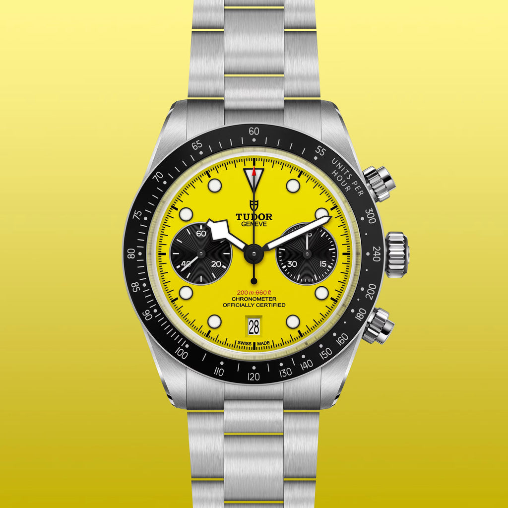 Black Bay Chrono Bumblebee | 39mm, Mens Watch