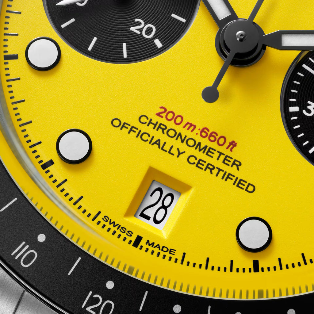 Black Bay Chrono Bumblebee | 39mm, Mens Watch