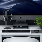 Typ-C Aluminium Monitorständer-Hub für iMac