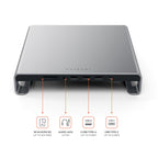 Typ-C Aluminium Monitorständer-Hub für iMac