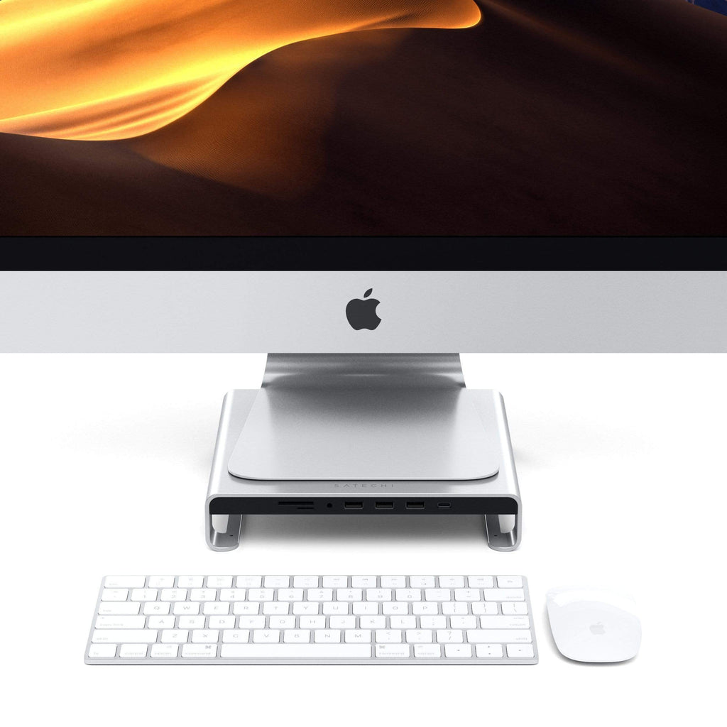 Typ-C Aluminium Monitorständer-Hub für iMac