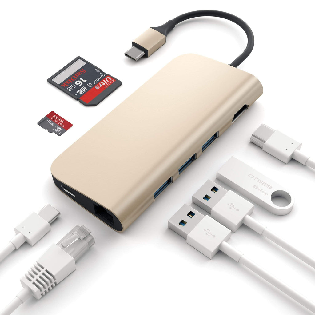 Type-C Multi-Port Adapter 4K mit Ethernet