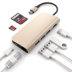 Type-C Multi-Port Adapter 4K mit Ethernet