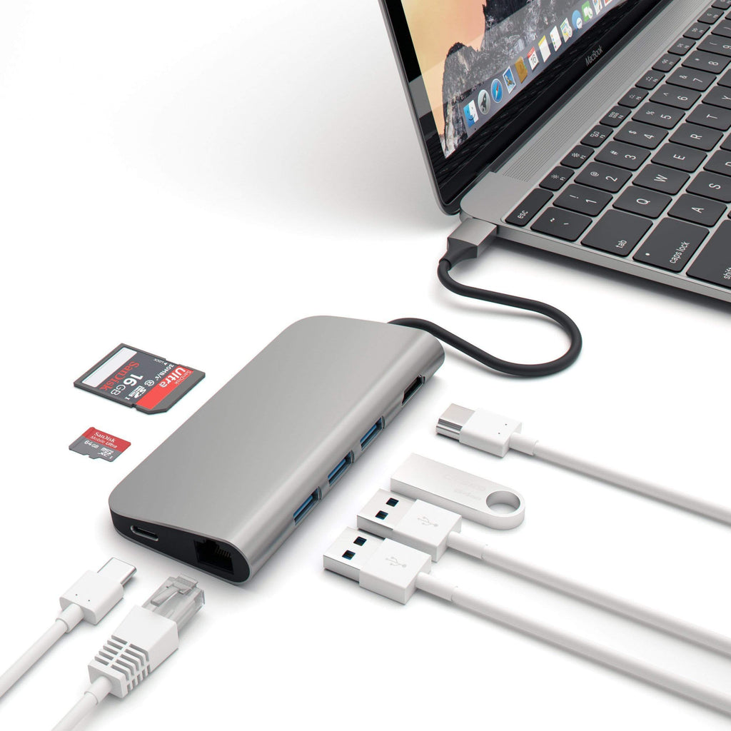 Type-C Multi-Port Adapter 4K mit Ethernet