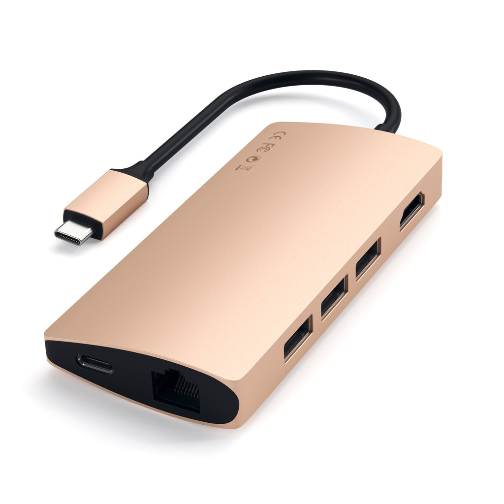 Typ-C-Multiport-Adapter 4K mit Ethernet V2