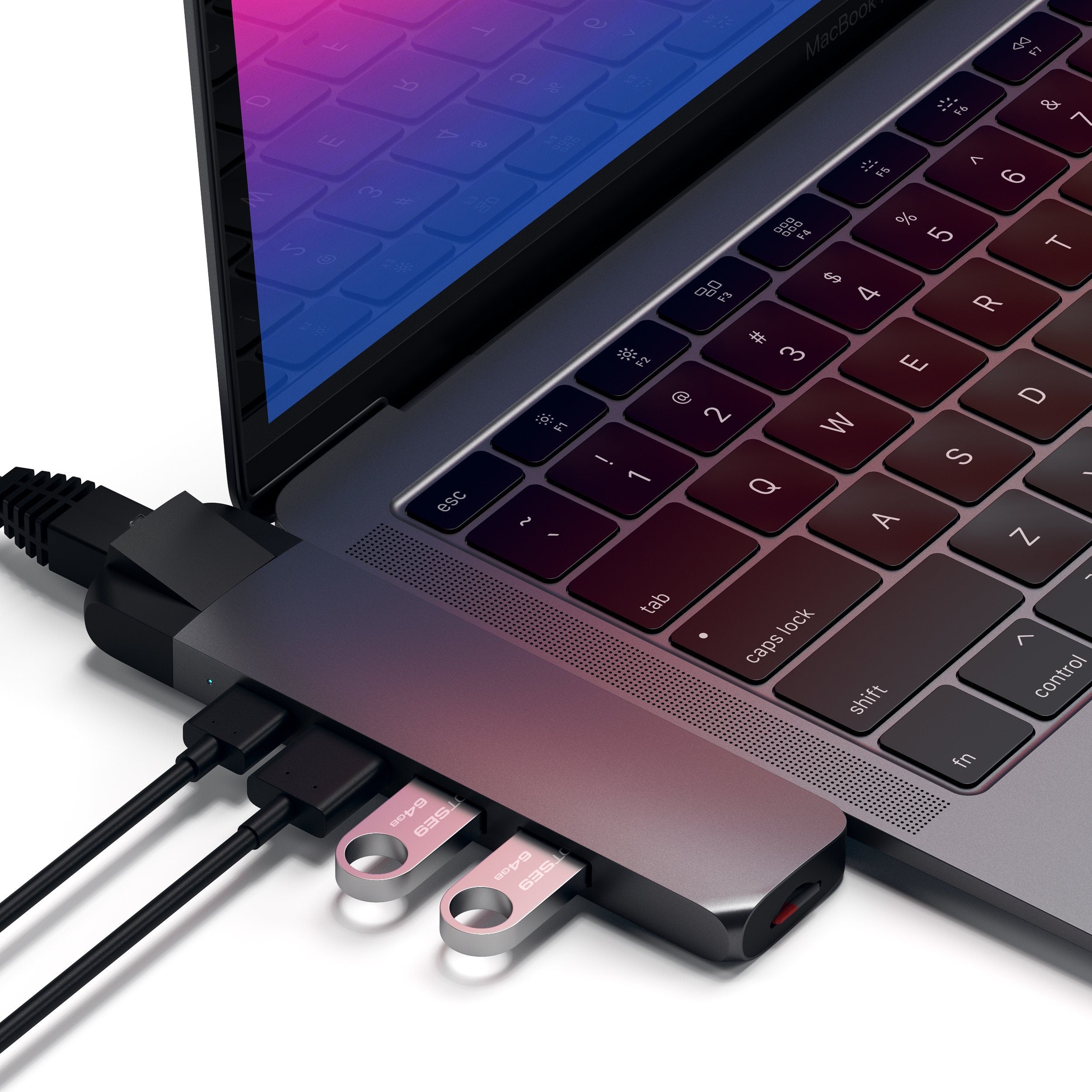 Type-C Pro Hub Adapter mit Ethernet
