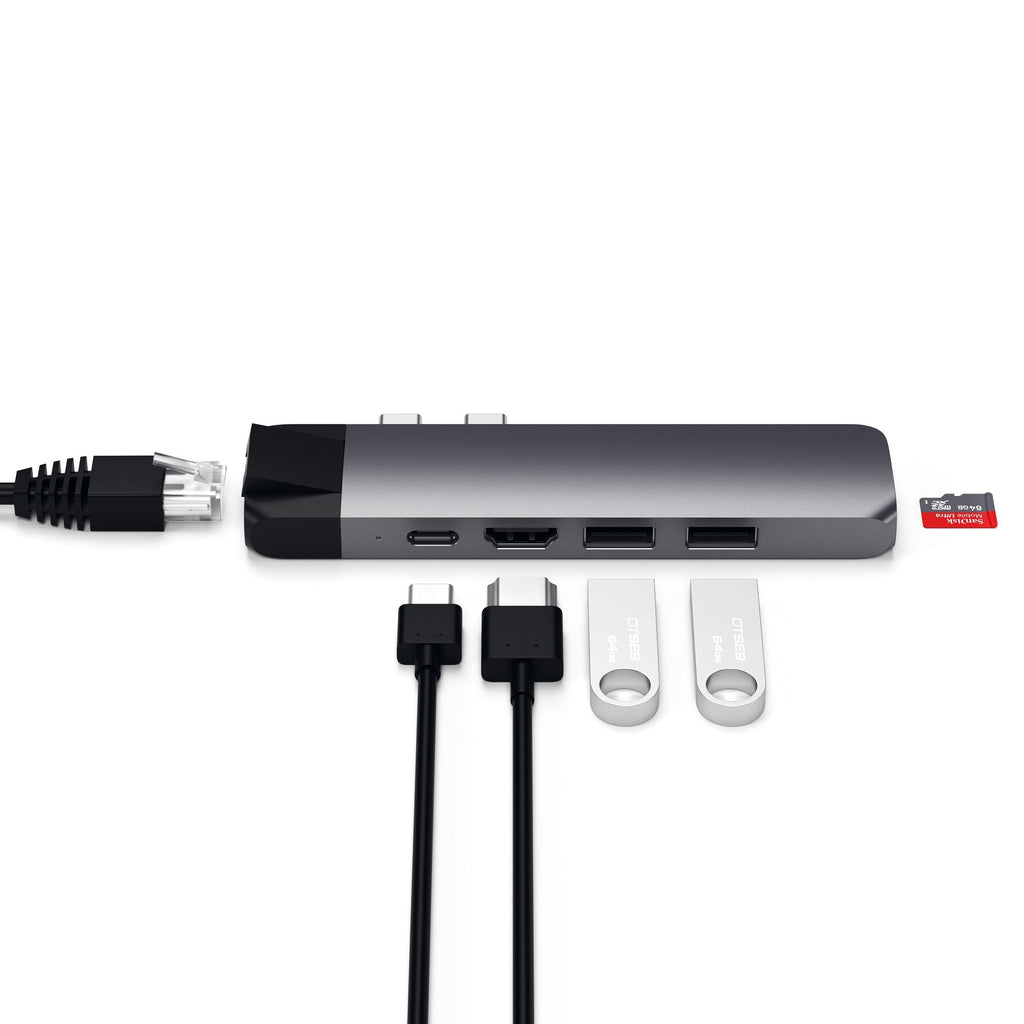 Type-C Pro Hub Adapter mit Ethernet