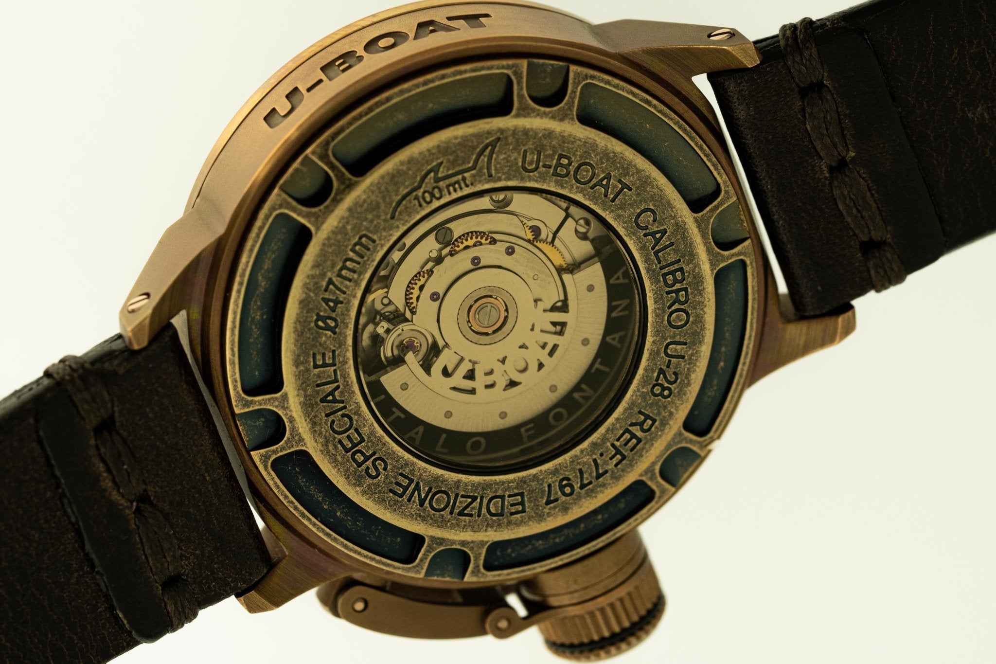 U-Boat Men’s Watch 47mm Classico U-47 Bronze