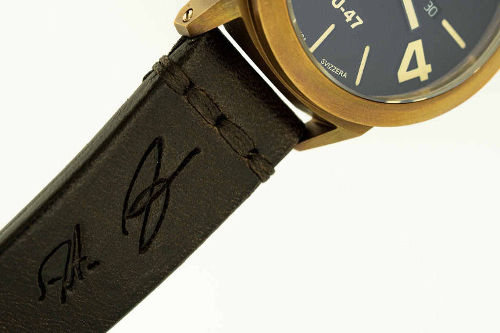 U-Boat Men’s Watch 47mm Classico U-47 Bronze
