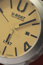 U-Boat Men’s Watch 47mm Classico U-47 Beige