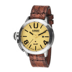 U-Boat Classico U-47 Men’s Beige Brown Watch