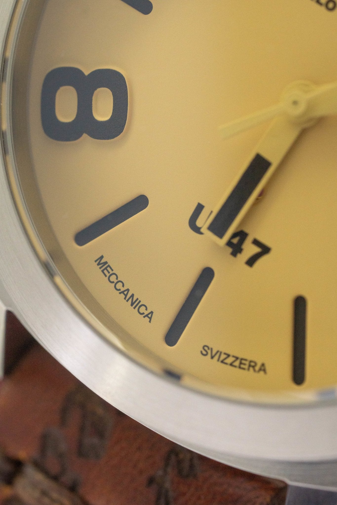 U-Boat Men’s Watch 47mm Classico U-47 Beige