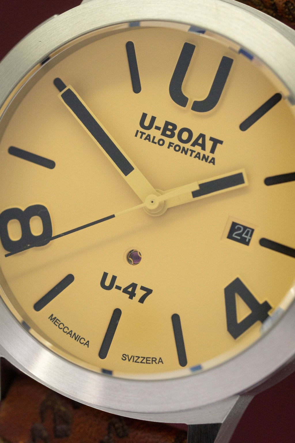 U-Boat Men’s Watch 47mm Classico U-47 Beige