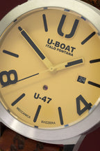 U-Boat Men’s Watch 47mm Classico U-47 Beige