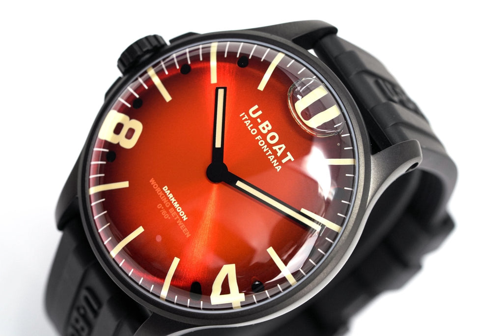 U-Boat Men’s Watch 45mm Darkmoon Soleil Oil Immersion Red