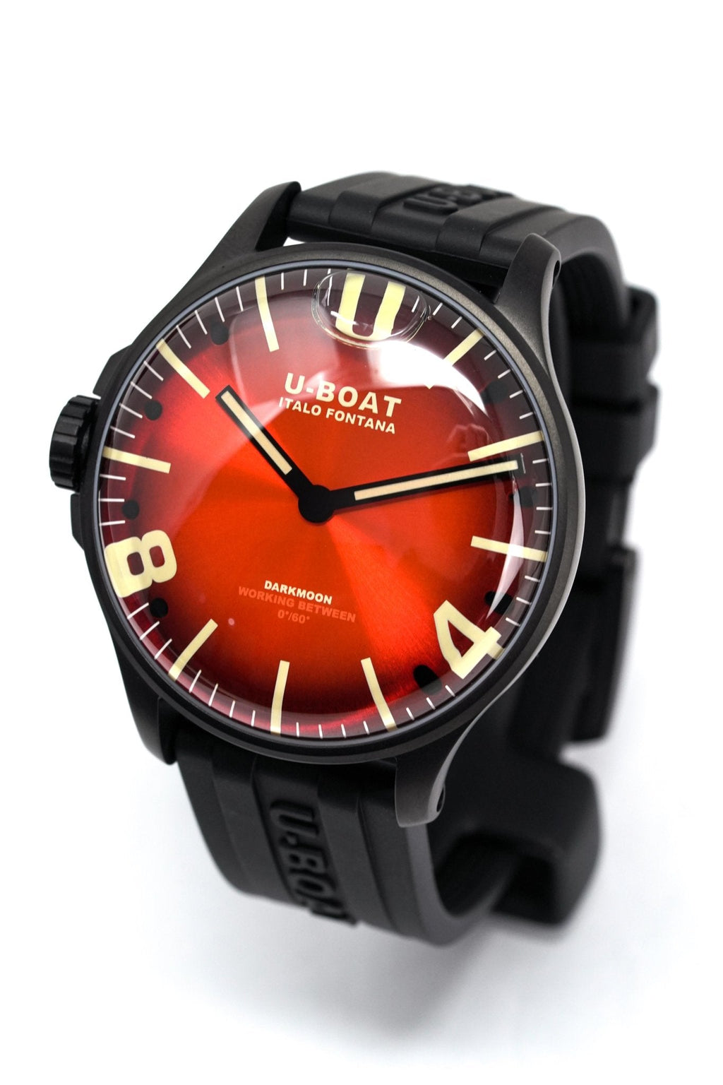 U-Boat Men’s Watch 45mm Darkmoon Soleil Oil Immersion Red